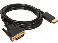 Картинка Кабель-адаптер Telecom TA668-1.8m (DisplayPort(M) -> DVI (M)) 1.8 м