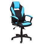 Картинка Кресло AksHome Тайгер (черный/синий)