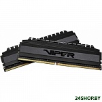 Картинка Оперативная память Patriot Viper 4 Blackout 2x8GB DDR4 PC4-28800 PVB416G360C8K