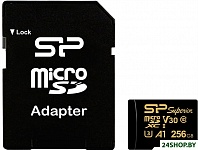 Superior Golden A1 microSDXC SP256GBSTXDV3V1GSP 256GB