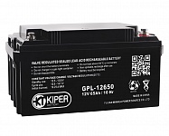Картинка Аккумулятор для ИБП Kiper GPL-12650 (12В/65 А·ч)