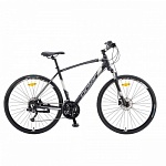 Картинка Велосипед Polar Bike Forester Pro (XXL, черный/серебристый)