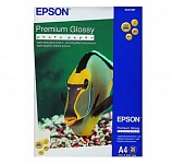 Картинка Фотобумага EPSON Premium Glossy Photo Paper A4 20 листов (C13S041287)