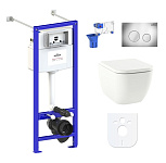 Картинка Унитаз Lavinia Boho Relfix One 7 в 1 87050138 (хром пластик)