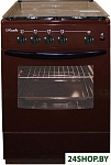 Картинка Плита газовая Лысьва ГП 400 М2С-2у (коричневый, стеклянная крышка)