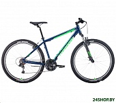Картинка Велосипед Forward Apache 27.5 1.0 Classic р.19 2022 (синий/зеленый)