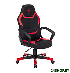 Картинка Кресло Бюрократ Zombie 10 (черный/красный)