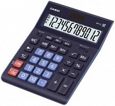 Картинка Калькулятор Casio GR-12BU темно-синий 12-разр