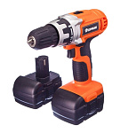 Картинка Дрель-шуруповерт Ермак ДША 14-2 (с 2-мя АКБ)