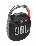 Картинка Беспроводная колонка JBL Clip 4 (черный/оранжевый)