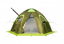 Картинка Кемпинговая палатка ЛОТОС 5У Шторм (оливковый, 2021)