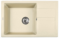 Картинка Кухонная мойка ZorG Apollo 78 (слоновая кость)