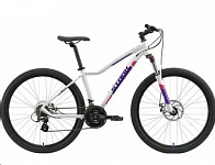 Картинка Велосипед STARK Viva 27.2 HD 2021 (16, белый/фиолетовый)