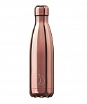 Картинка Термос Chilly's Bottles Chrome 0.75 л (розовое золото)