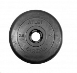 Картинка Диск для штанги MB Barbell Atlet 2.5кг (черный)