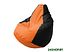 Кресло-мешок Flagman Груша Макси Г2.3-2016 (черный/оранжевый)
