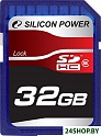 Карта памяти Silicon Power SDHC Card 32GB Class 6