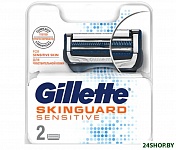 Картинка Сменные кассеты для бритья Gillette Skinguard Sensitive (2 шт)