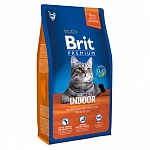 Картинка Сухой корм для кошек Brit Premium Cat Indoor (8 кг)