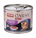 Картинка Консервированный корм для кошек Animonda Carny Adult с говядиной и ягненком (0,2 кг)