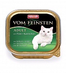 Картинка Консервированный корм для кошек Animonda Vom Feinsten Adult с индейкой и кроликом (0,1 кг)
