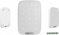 Картинка Пульт ДУ Ajax KeyPad (белый)