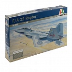 Картинка Сборная модель Italeri Многоцелевой истребитель F-22 Raptor (1:48) (850)