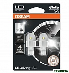 Картинка Светодиодная лампа Osram LEDriving SL W16W White 921DWP-02B (блистер, 2 шт)