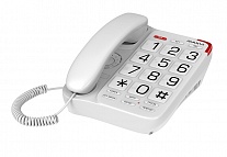 Картинка Проводной телефон Maxvi CB-01 (белый)