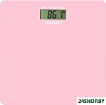 Картинка Весы напольные SCARLETT SC-BS33E041 (розовый)