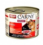 Картинка Консервированный корм для кошек Animonda Carny Adult с говядиной (0,2 кг)
