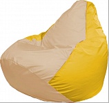 Картинка Бескаркасное кресло Flagman Груша Макси Г2.1-148 (бежево-желтый)