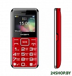 Картинка Мобильный телефон TeXet TM-B319 (красный)