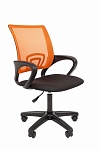 Картинка Кресло CHAIRMAN 696 LT (черный/оранжевый)