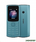 Картинка Мобильный телефон Nokia 110 4G Dual SIM (бирюзовый)