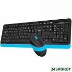 Картинка Клавиатура + мышь A4Tech Fstyler FG1010 Blue