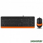 Картинка Клавиатура + мышь A4Tech Fstyler F1010 Orange