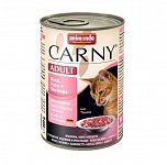 Картинка Консервированный корм для кошек Animonda Carny Adult с говядиной, индейкой и креветками (0,