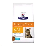 Картинка Сухой корм для кошек Hill's Prescription Diet c/d Multicare Feline with Ocean Fish (1,5 кг)