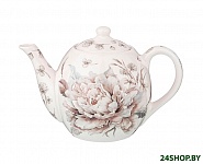 Картинка Заварочный чайник Lefard Белый цветок 86-2431