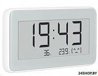 Картинка Термогигрометр Xiaomi Temperature and Humidity Monitor Clock LYWSD02MMC (международная верс