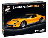 Картинка Сборная модель Italeri Автомобиль Lamborghini Miura (1:24) (3 686)